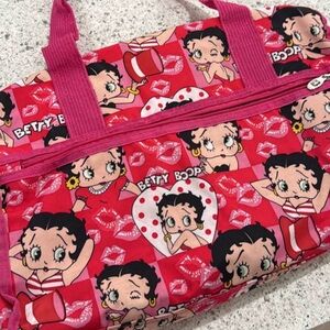 Betty Boop Duffel Bag